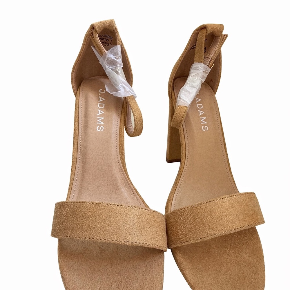 Adams Tan Women's Heeled Sandals
